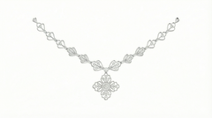 14K Gold & Diamond Dailywear Necklace Set KRB44105N-A