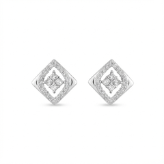 18K Gold & Diamond Women Earring EP6525AZYD0003
