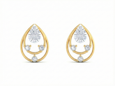 18K Gold & Diamond Women Stud Earring KRK40191E