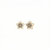18K Gold & Diamond Women Engagement Earring KER-73