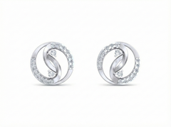 18K Gold & Diamond Women Stud Earring KRK40186E