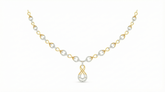 14K Gold & Diamond Lightweight Necklace Set KRI44006N-A