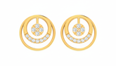 18K Gold & Diamond Women Stud Earring KRA40161E
