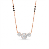 18K Gold & Diamond Mangalsutra For Women MT6153AZYD0001