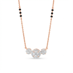 18K Gold & Diamond Mangalsutra For Women MT6153AZYD0001