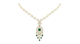 14K Gold & Diamond Dailywear Necklace Set KRI44021NR