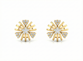 18K Gold & Diamond Women Stud Earring KRK40198E