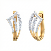 18K Gold & Diamond Women Engagement Earring KRB30016