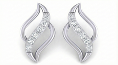 18K Gold & Diamond Women Stud Earring KRA40148E