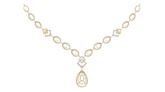 14K Gold & Diamond Necklace Set KRI44007N