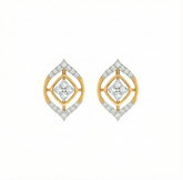 18K Gold & Diamond Women Engagement Earring KRA40035E