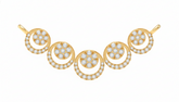 18K Gold & Diamond Round Mangalsutra For Women KRL90120