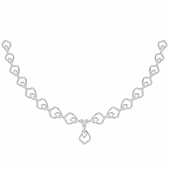 14K Gold & Diamond Lightweight Necklace Set KRH44125N