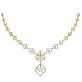 14K Gold & Diamond Necklace Set KRH44124N