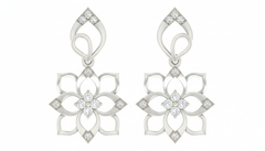 14K Gold & Diamond Women Earring KRB44095E-A