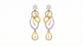 14K Gold & Diamond Women Engagement Earring KRI44026E