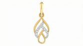 18K Gold & Diamond Dailywear PENDANT SET KRA40132P