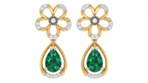 Gold & Diamond Women Earring KRC60046E