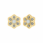 18K Gold & Diamond Earring For Women PER-204