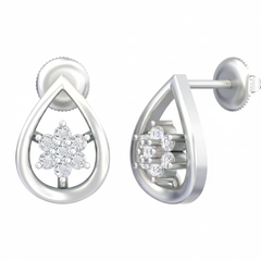18K Gold & Diamond Women Earring KRB40052E