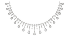 14K Gold & Diamond Choker Necklace Set KRB44088N-A