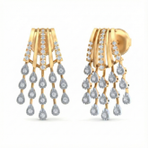 14K Gold & Diamond Women Engagement Earring KRB44185E