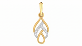 Gold & Diamond Dailywear PENDANT SET KRC40562
