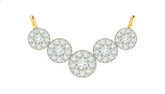 18K Gold & Diamond Round Mangalsutra For Women KRA90150
