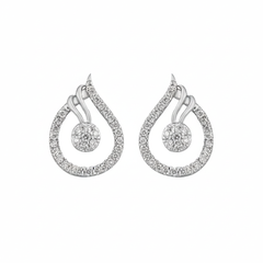18K Gold & Diamond Women Earring EP6163JYD0012