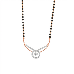 18K Gold & Diamond Mangalsutra For Women MN6334MYD0120