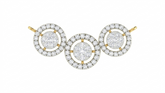 Gold & Diamond Round Mangalsutra For Women KRC50194