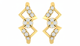 18K Gold & Diamond Women Dangler Earring KRA40135E