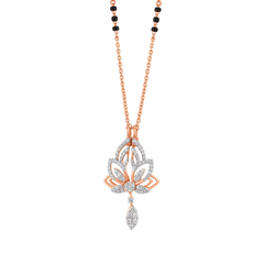 18K Gold & Diamond Mangalsutra For Women M0065JYD0008