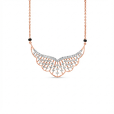 18K Gold & Diamond Mangalsutra For Women M6804MYD0002