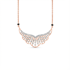 18K Gold & Diamond Mangalsutra For Women M6804MYD0002