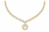 14K Gold & Diamond Dailywear Necklace Set KRB44093N