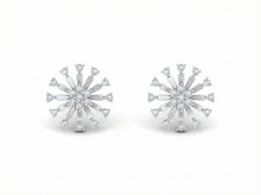 18K Gold & Diamond Women Stud Earring KRK40192E