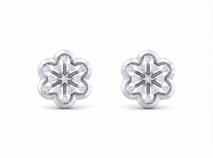 18K Gold & Diamond Women Stud Earring KRK40189E