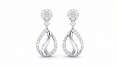 14K Gold & Diamond Women Earring KRI44012E