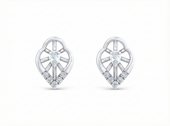 18K Gold & Diamond Women Stud Earring KRK30030