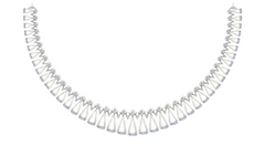 14K Gold & Diamond Women Choker Necklace Set KRB44071N