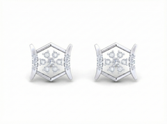18K Gold & Diamond Women Stud Earring KRK40114E