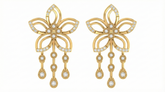 14K Gold & Diamond Women Earring KRB44099E-A