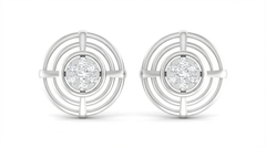 18K Gold & Diamond Women Stud Earring KRA40138E