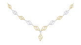 14K Gold & Diamond Lightweight Necklace Set KRI44014N