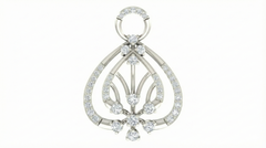 18K Gold & Diamond Partywear Pendant Set KRA40179P