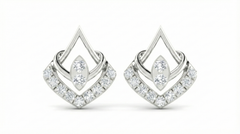 18K Gold & Diamond Women Engagement Earring KRA40017E