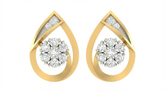 18K Gold & Diamond Women Stud Earring KRA40176E