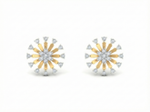 18K Gold & Diamond Women Stud Earring KRK40192E