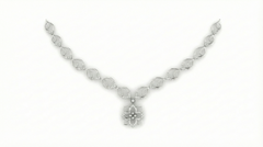 14K Gold & Diamond Dailywear Necklace Set KRB44095N-A